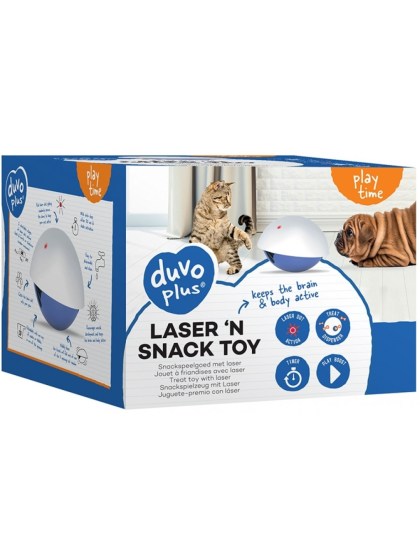 Παιχνίδι Γάτας Duvo Laser and Snack Toy 19x19x15cm